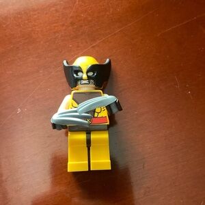 Lego Wolverine 76022 with Mask, with hair. Super Heroes X-Men Minifigure